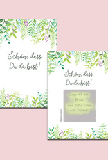 50 Rubbelkarten "Grüne Hochzeit"