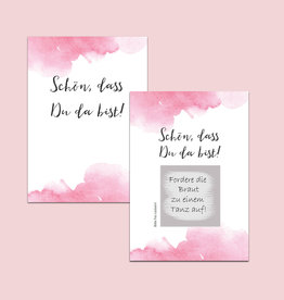 50 Rubbelkarten "Aquarell"