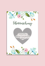 5 x Rubbelkarten "Überraschung Blumen"