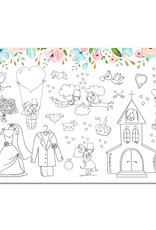 10 x Platzset zum Ausmalen