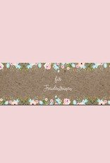 50 x Banderole "Für Freudentränen" Hochzeitsdeko