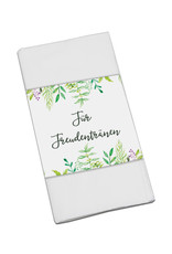 50 x Banderole "Für Freudentränen" Hochzeitsdeko - Copy