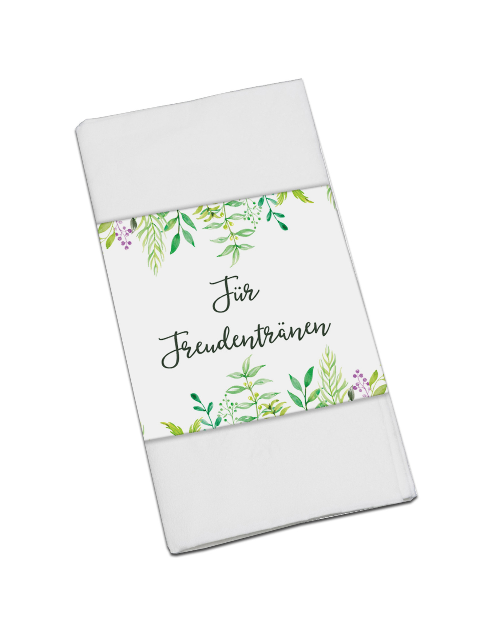 50 x Banderole "Für Freudentränen" Hochzeitsdeko - Copy