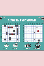 Schiffe versenken Reisespiel 2 Blöcke DN A5