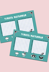 Schiffe versenken Reisespiel 2 Blöcke DN A5