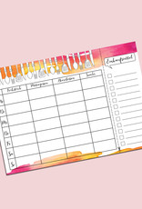 Essensplaner Block DIN A4 50 Blatt, Diätplaner