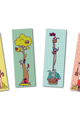 4 Lesezeichen als Gastgeschenk für den Kindergeburtstag