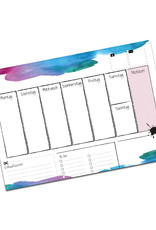 Schreibtischunterlage Aquarell DIN A2