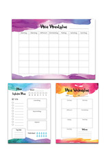 To Do Planer Set 3-teilig