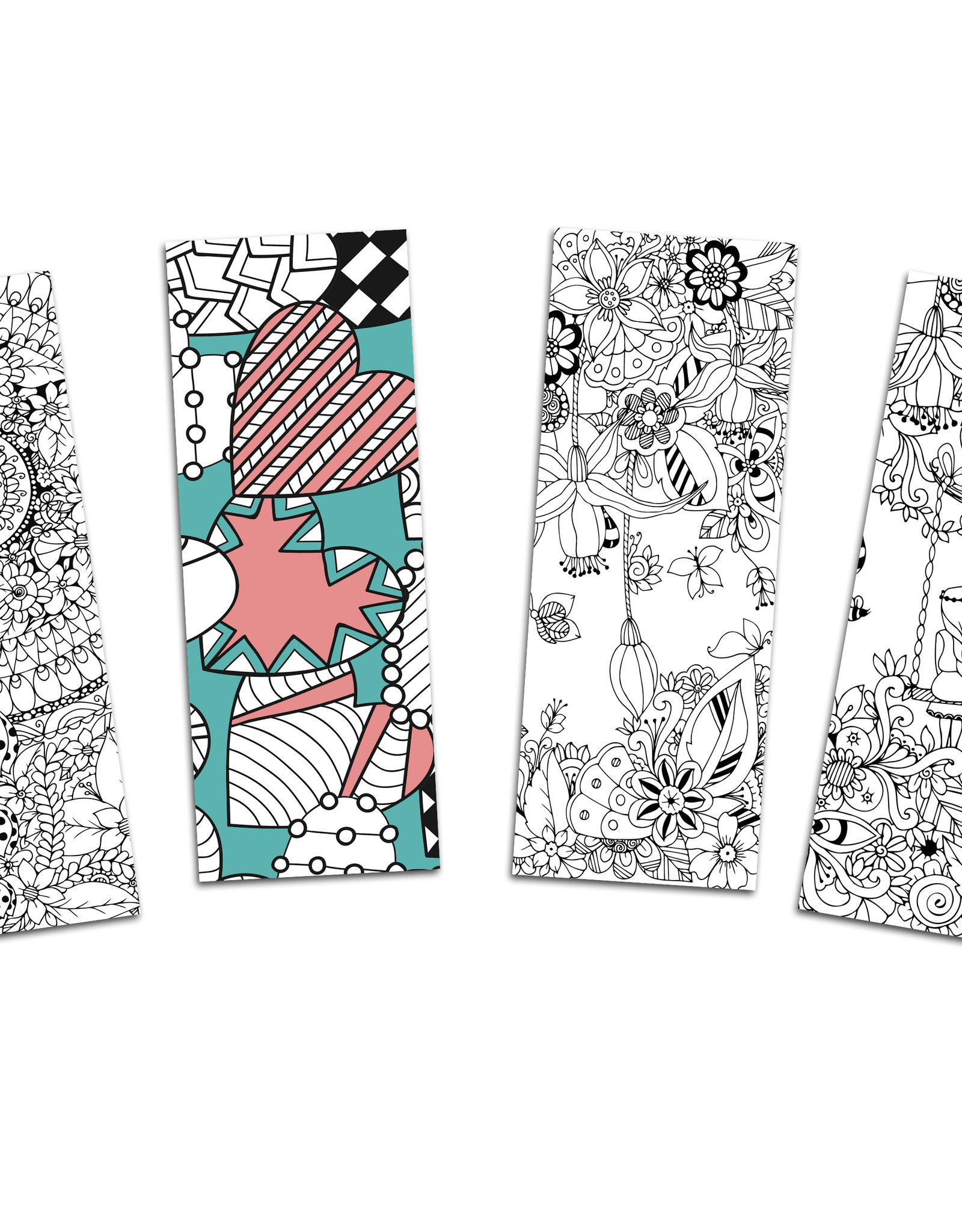 Lesezeichen zum Ausmalen