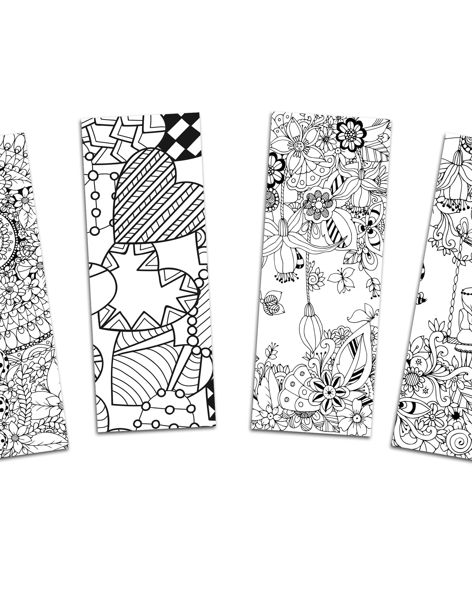 Lesezeichen zum Ausmalen