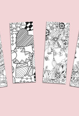 Lesezeichen zum Ausmalen