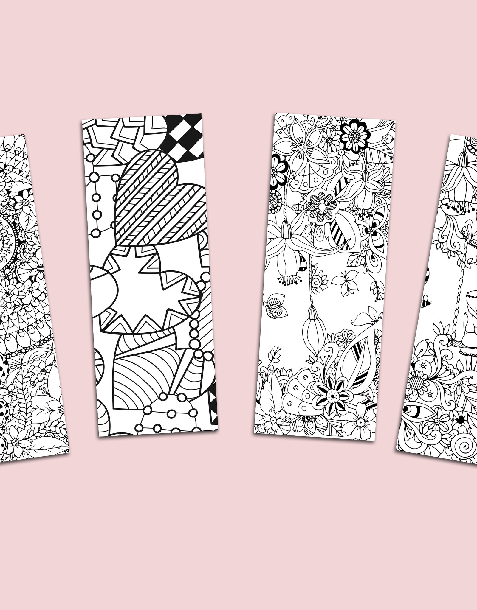 Lesezeichen zum Ausmalen