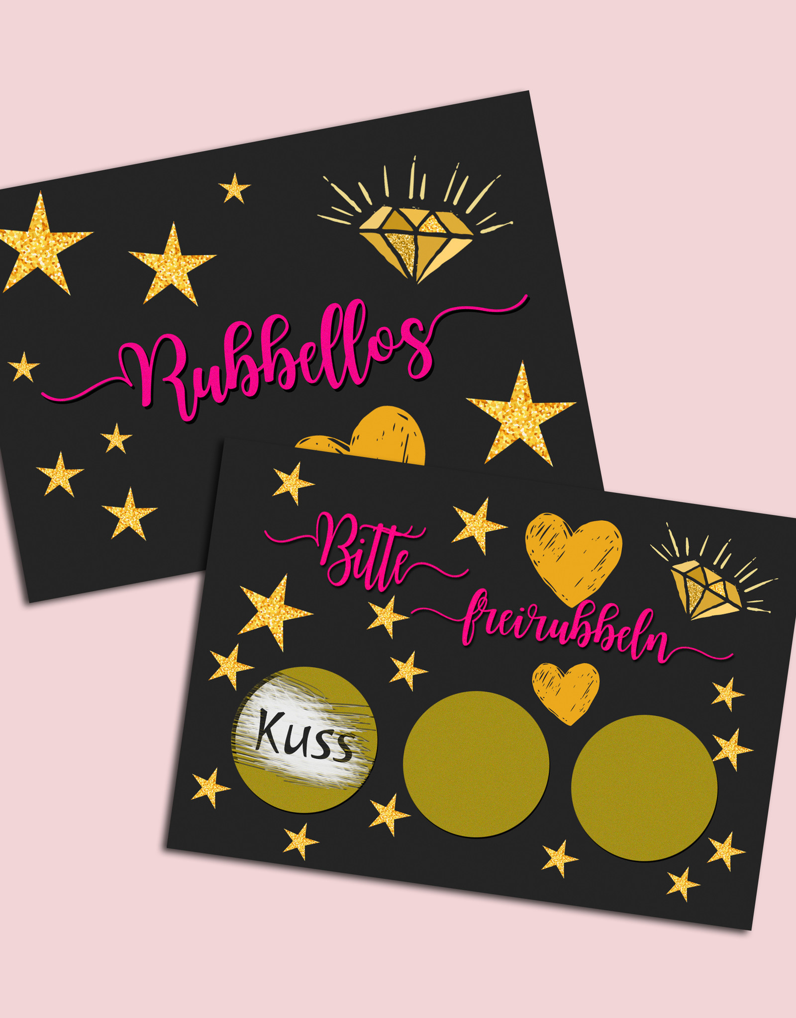 DIY Rubbellose für Junggesellinnenabschied