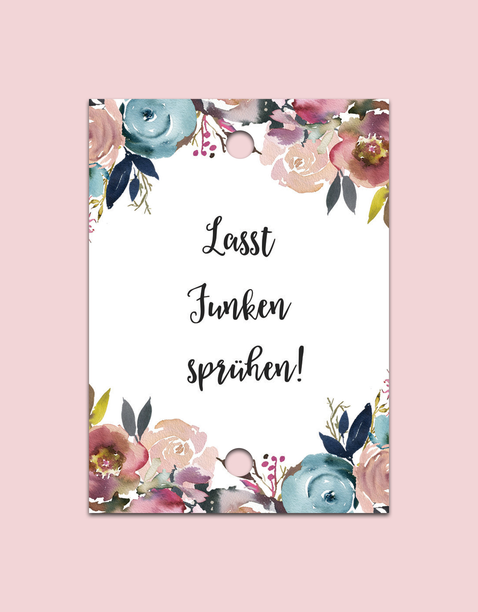 50 Wunderkerzen Schilder "Boho Hochzeit"