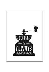 Poster Kaffeemühle