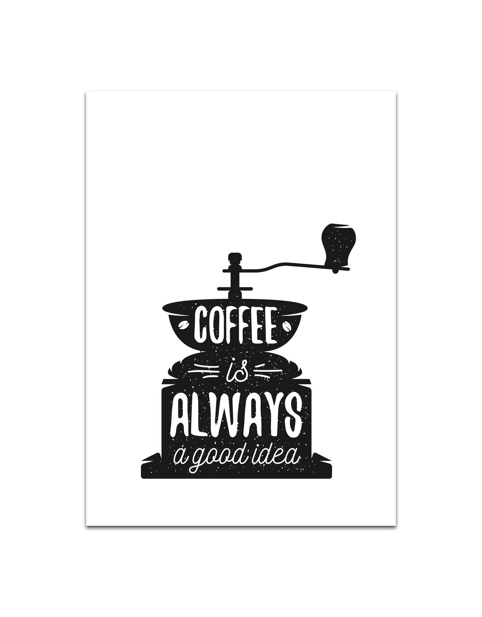 Poster Kaffeemühle