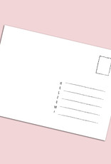 Postkarte Geburtstag Blumen Aquarell