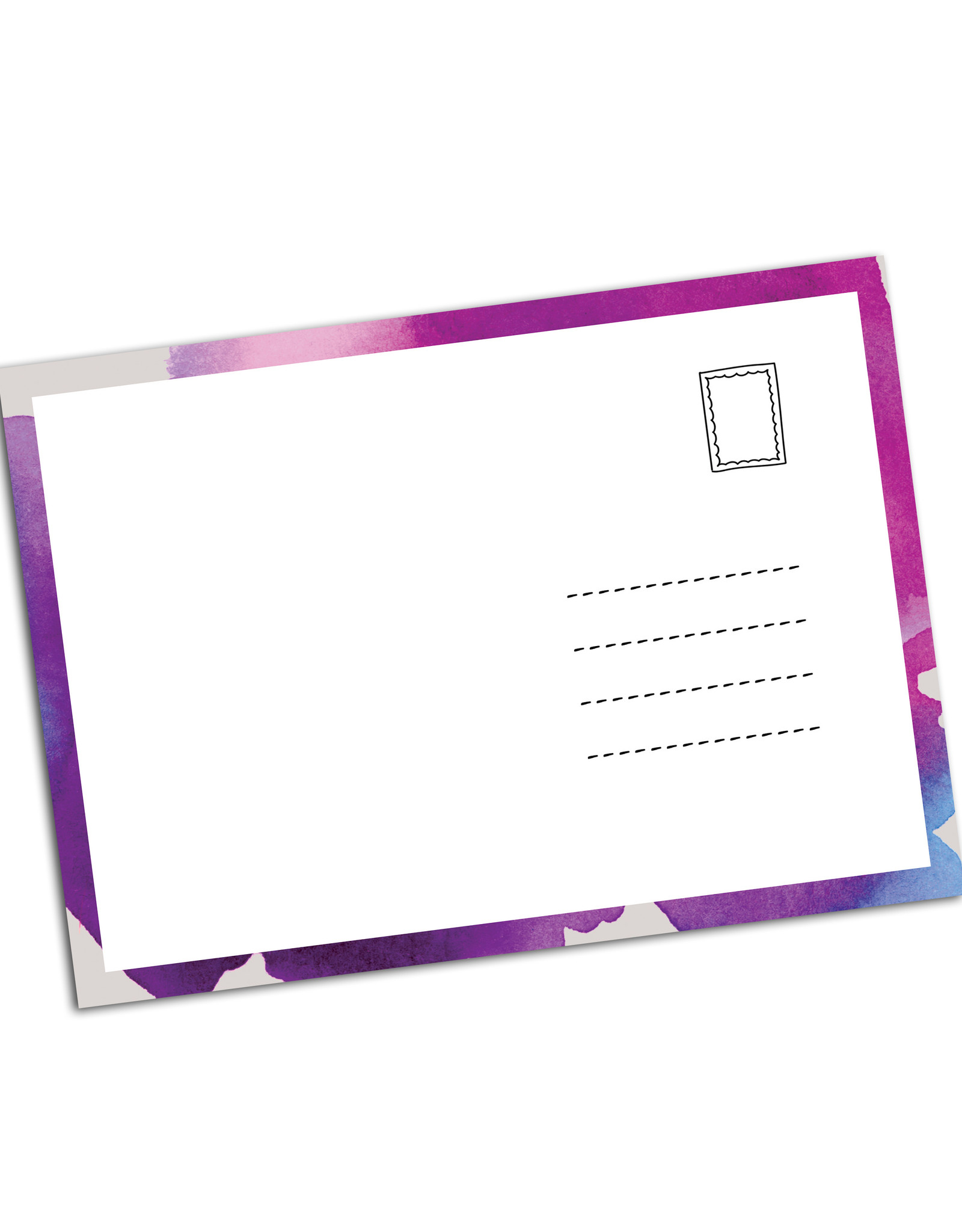 Postkarte Spruch "Wenn das Leben in den nächsten Gang schaltet"