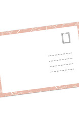 Postkarte Weihnachten "Lametta"