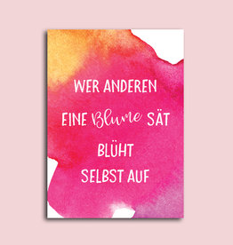 Blumen Spruch Kinder