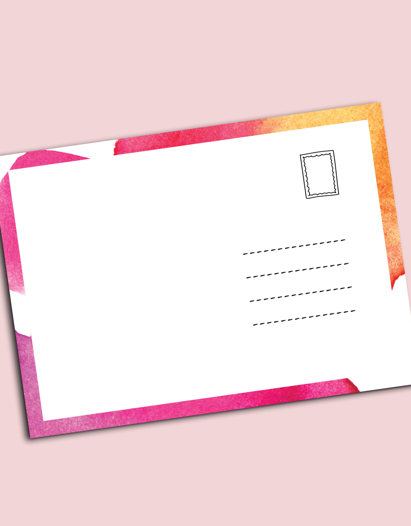 Postkarten Set "Sprüche" Aquarell