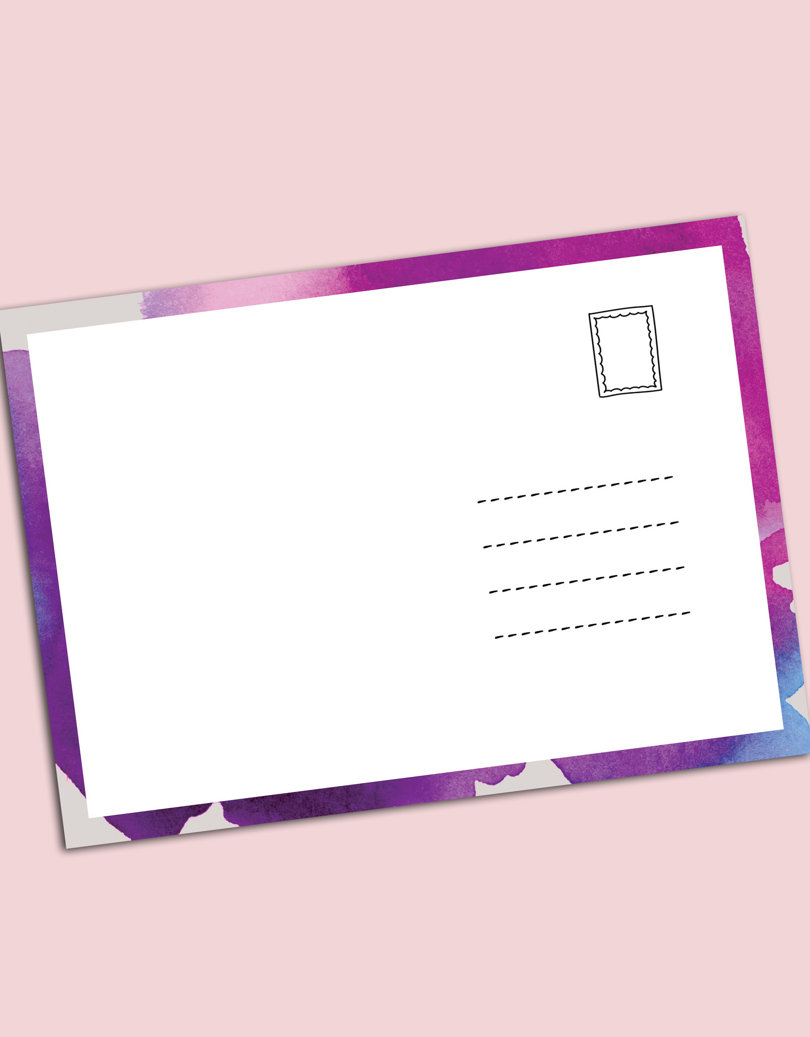 Postkarten Set "Sprüche" Aquarell