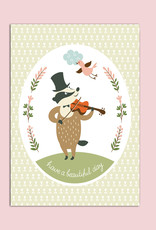 Geburtstagskarten 3er Set Fuchs, Dachs, Igel" Postkarten-Set