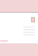 Postkarte Baby "Hallo Baby Mädchen", Baby Geschenk, Geschenk zur Geburt, Geschenk Geburt, Karte Geburt, Pullerparty, Postkarten Geburt