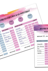Planer Set Finanzen, Übersicht über die monatlichen Ausgaben DIN A4 + DIN A5 Organisation Haushaltsplan Haushaltsbuch