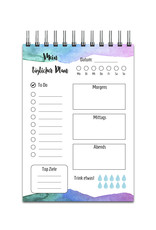 To Do Liste 50 Blatt Ringbuch Bindung OBEN