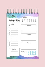 To Do Liste 50 Blatt Ringbuch Bindung OBEN