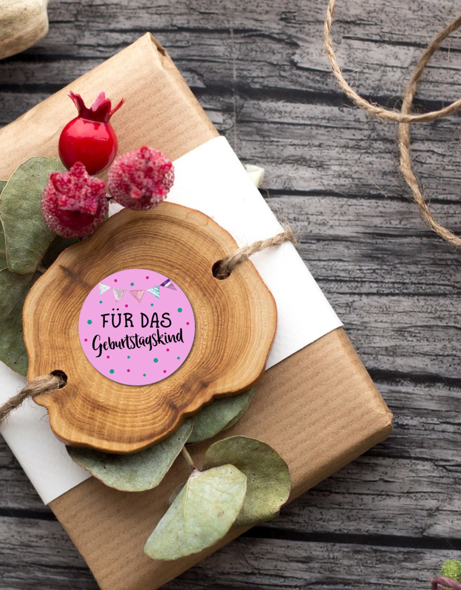 Aufkleber Geburtstag Set "Happy Birthday" und "Für das Geburtstagskind" 50 Sticker Geburtstag, Geschenkaufkleber