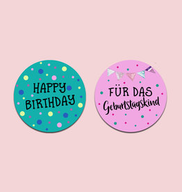 50 Sticker Geburtstag