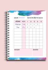 Trainingsbuch DIN A5 Tagebuch für das Training To Do Liste Sport