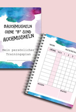 Trainingsbuch DIN A5 Tagebuch für das Training To Do Liste Sport