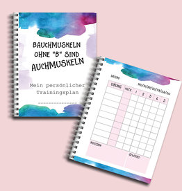 Trainingsbuch DIN A5 Tagebuch für das Training To Do Liste Sport