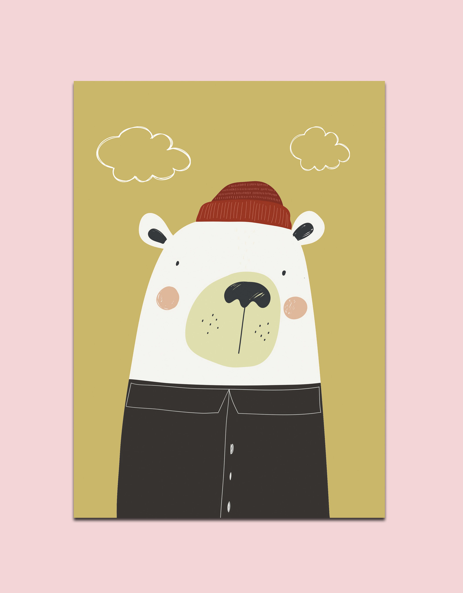 Kunstdruck 3er Set Poster Tiere