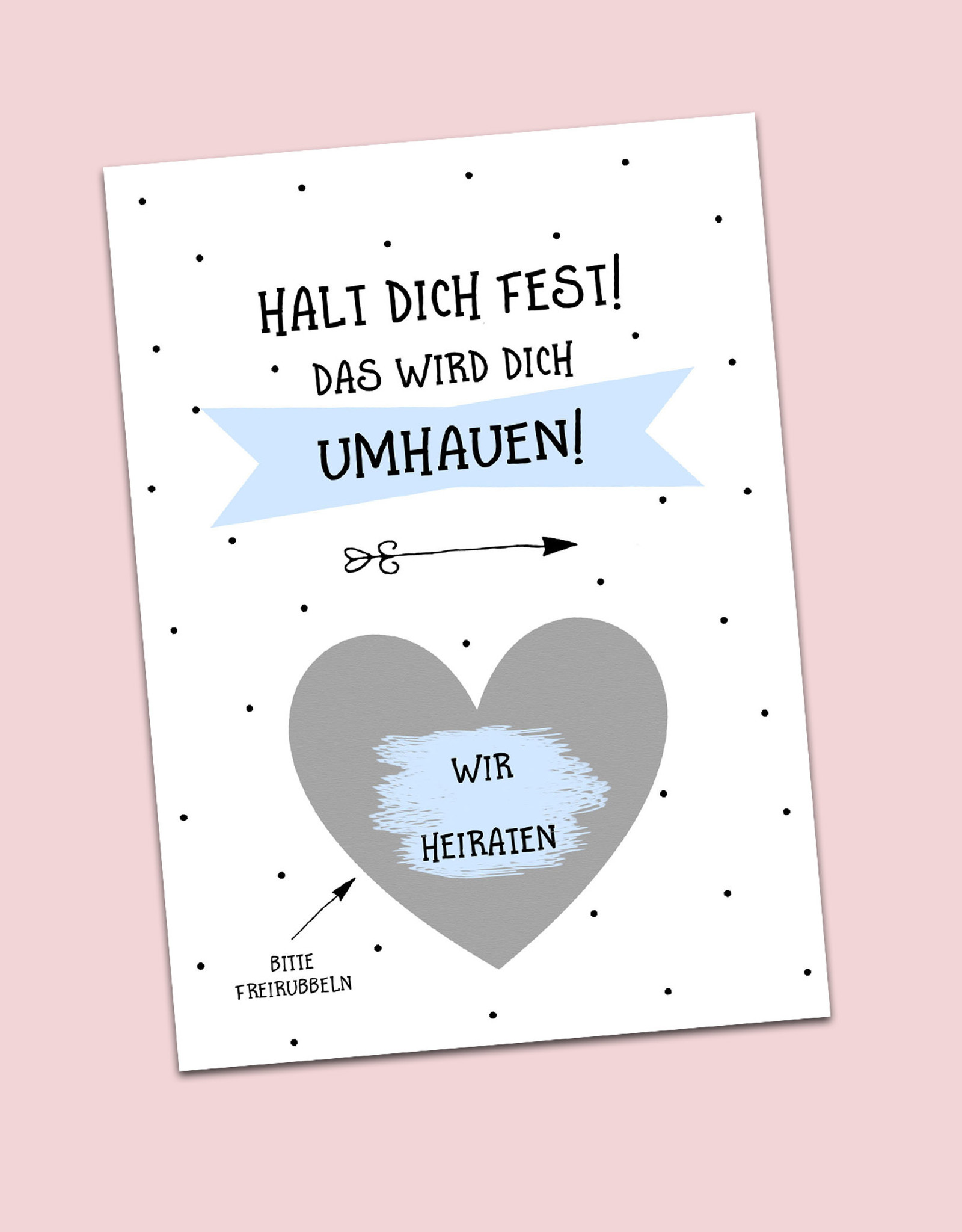 3 x Rubbelkarten "Überraschung" bunt inkl. 3 Umschläge