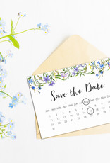 Save the Date Karten für die Hochzeit, 50 Stück
