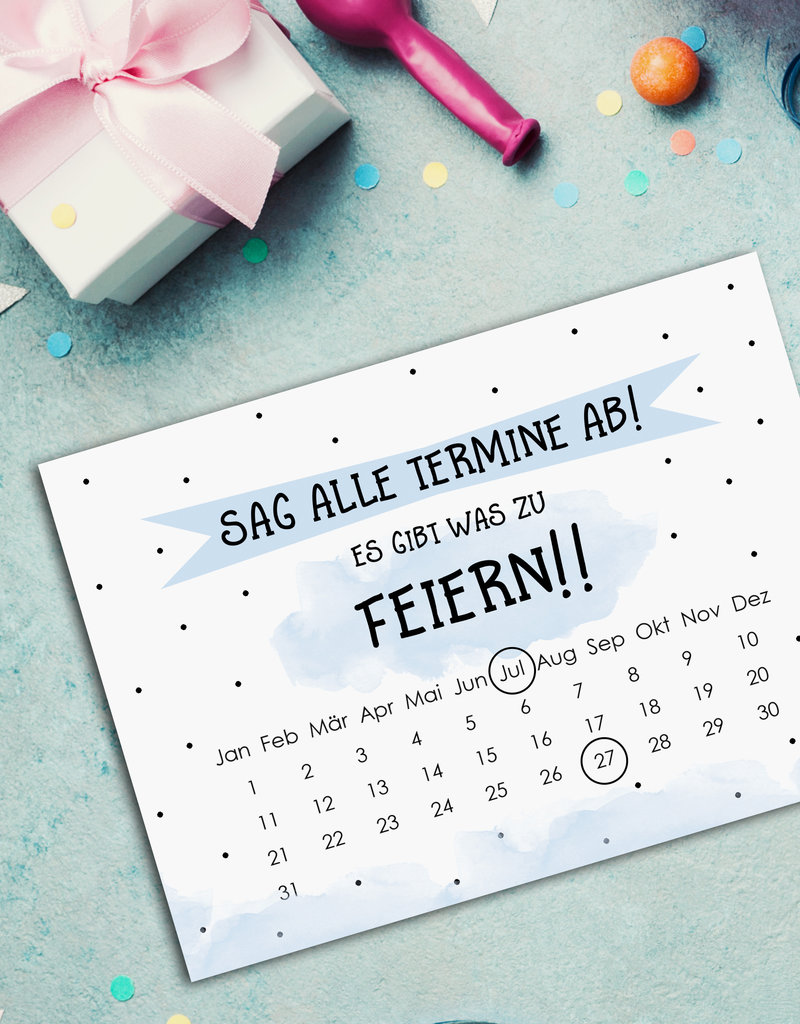 Einladung Zum Geburtstag Karte