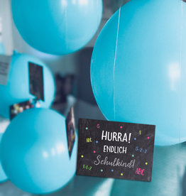 10 x Ballonflugkarten Schulanfang