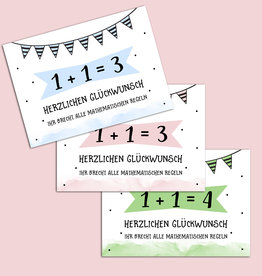 Postkarte Baby 1+1 Glückwunschkarte Geburt Grußkarte Baby