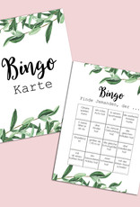 50 Bingokarten Hochzeit, Hochzeitsbingo Spiel