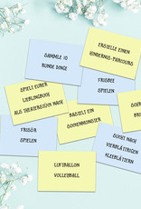 100 Ideen gegen Langeweile Kinder DRUCK Spiele Kinder Lose ziehen Kinder Spielideen