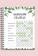 Selfcare Chickliste To Do Block Selbstliebe Selbstfürsorge Tagesplaner Wochenplaner