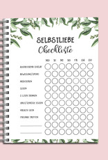 Selfcare Chickliste To Do Block Selbstliebe Selbstfürsorge Tagesplaner Wochenplaner