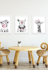 Wandbilder 3er Set Tierbabys Poster