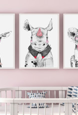 Wandbilder 3er Set Tierbabys Poster