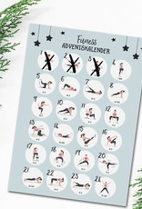Fitness Adventskalender DIN A3
